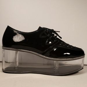 Y.R.U. QLoud Black Star Patent Lucite Creeper